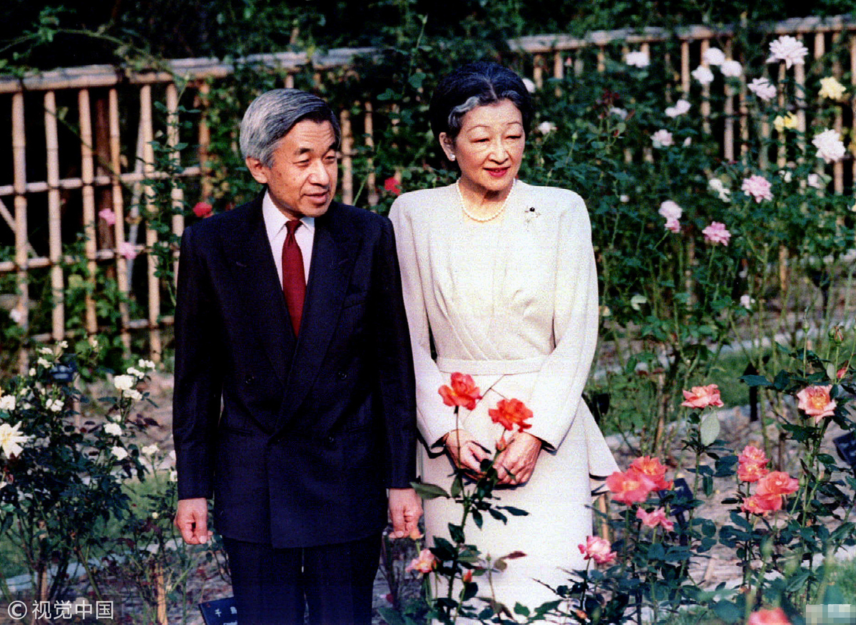 1/ 12 2019年4月10日是日本明仁天皇和皇后结婚60周年纪念日
