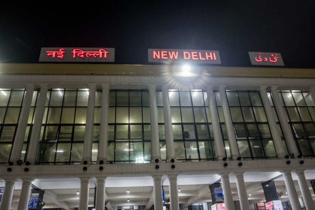新德里火车站图片