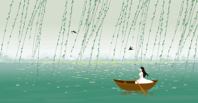 碧玉妆成一树高,万条垂下绿丝绦.贺知章(唐)咏柳