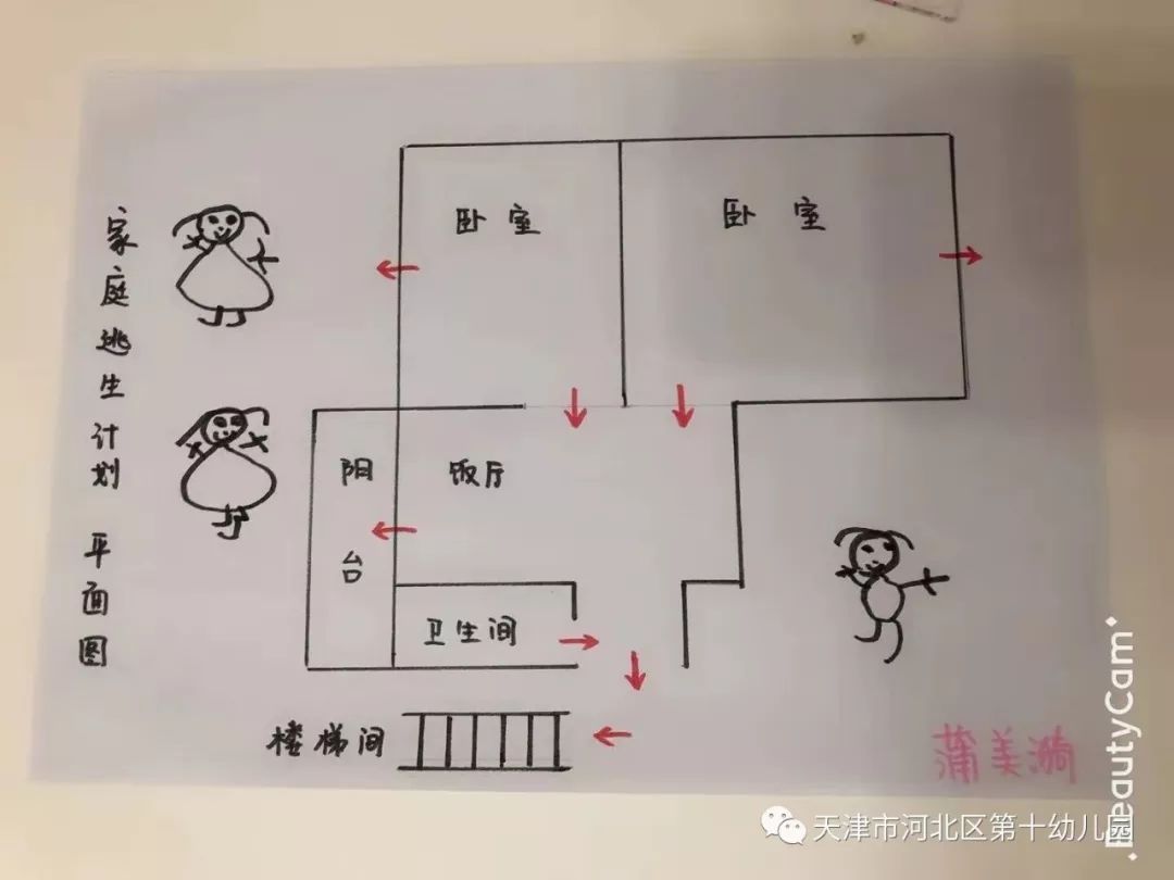 一起来制作家庭火灾逃生计划河北十幼开展家庭消防安全教育活动