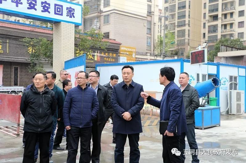 常言龙带队巡查全县重点项目建设