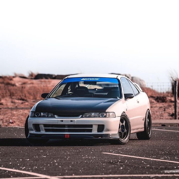 spoon改装的硬地瓜dc2 honda integra typer dc2