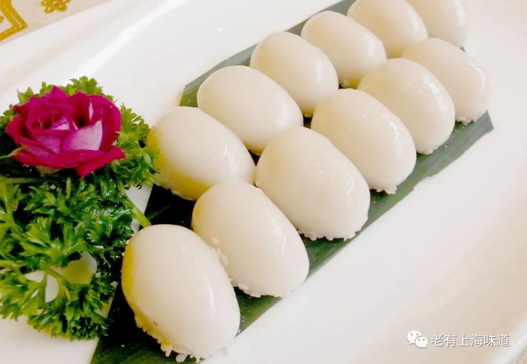 鸽蛋圆子擂沙圆以及翡翠烧卖