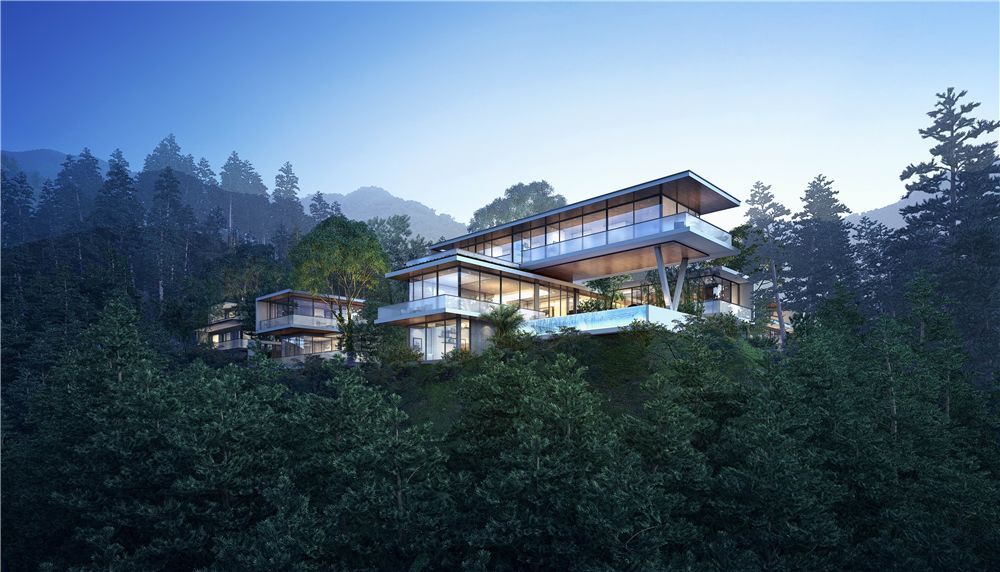 宋卫平又创造一个奇迹超现代的山地别墅火了