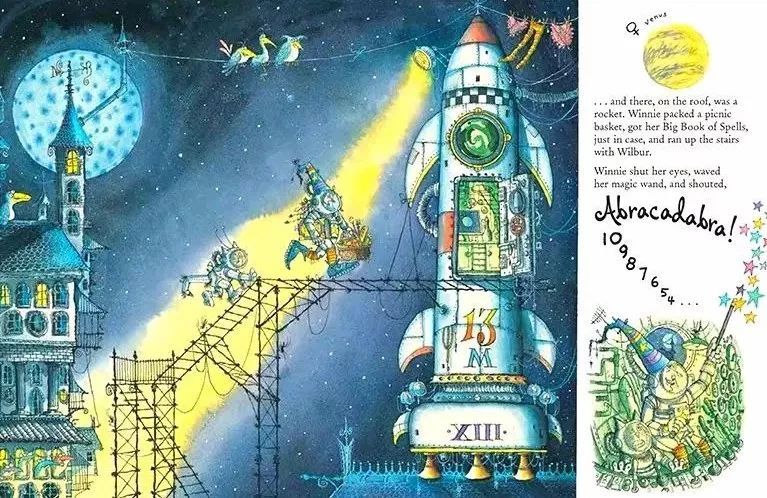 绘本故事winnieinspace温妮去太空