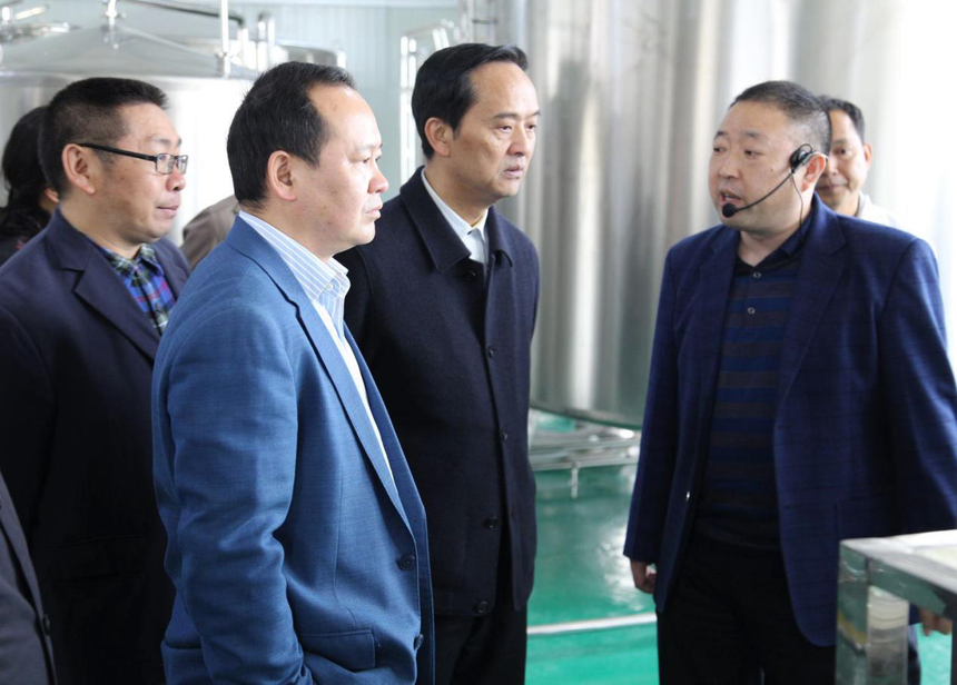 湖北省恩施州党政主要领导心系稀世小分子硅钛肥产业发展