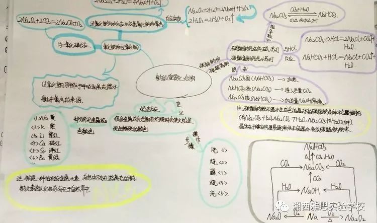 學生風采北清一二班思維導圖優秀作業