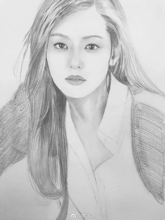 大学没毕业,95后妹纸用一支铅笔就撩到了范冰冰!这.