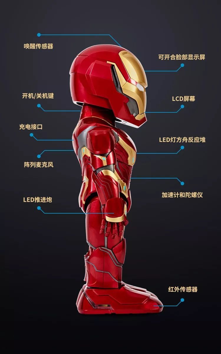 漫威推出首款钢铁侠智能机器人,探索沉浸式互
