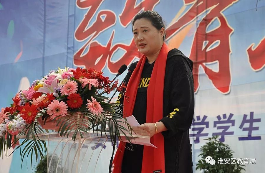 致青春奋斗的青春才美丽文通中学初二年级学生14岁青春仪式纪实