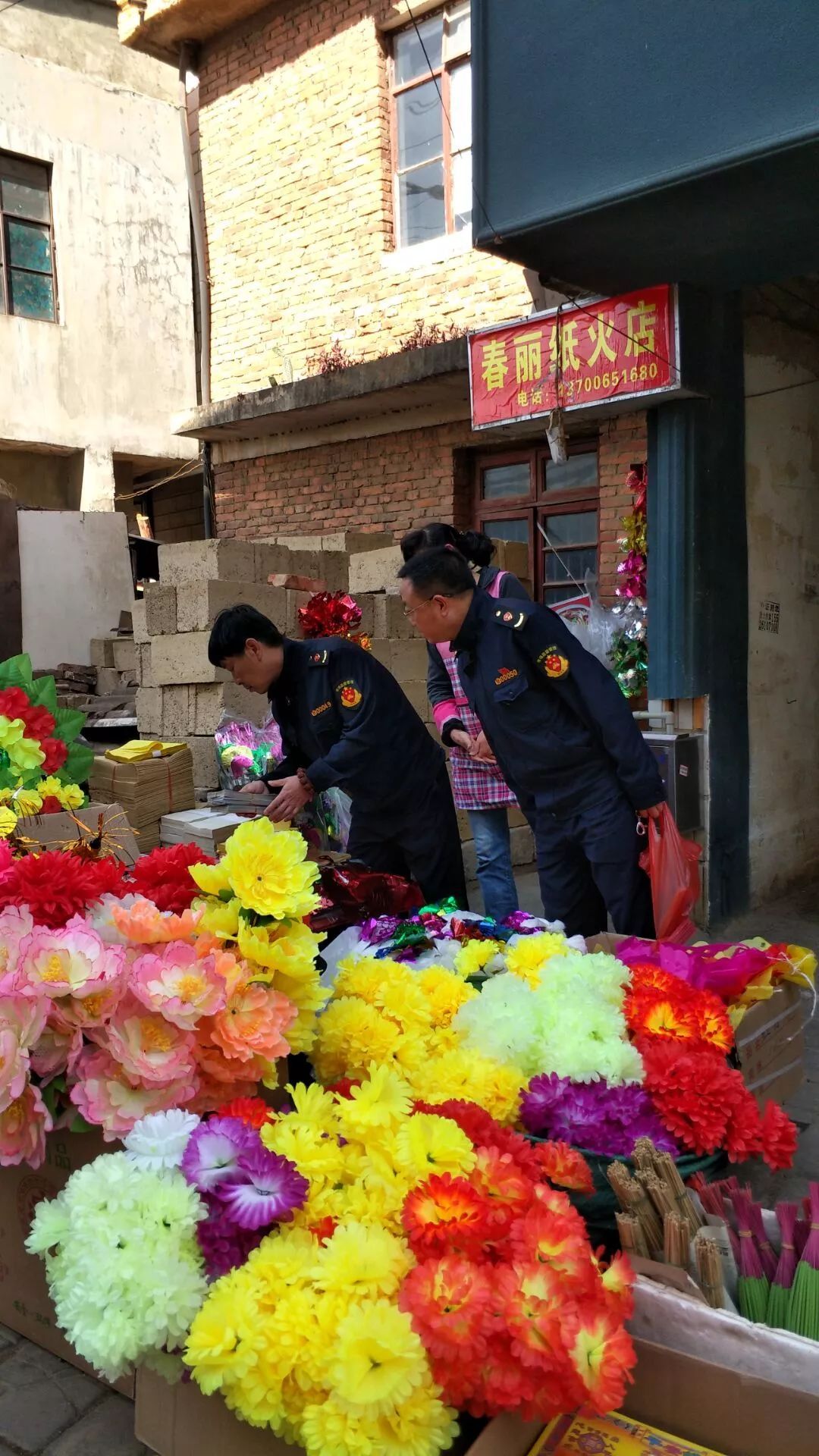 寻甸县市场监督管理局强化清明节期间殡葬用品市场监管工作