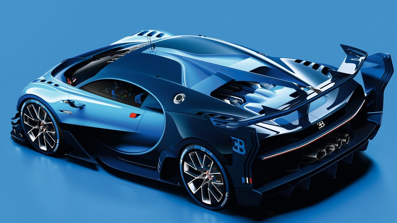 布加迪vision gt超跑