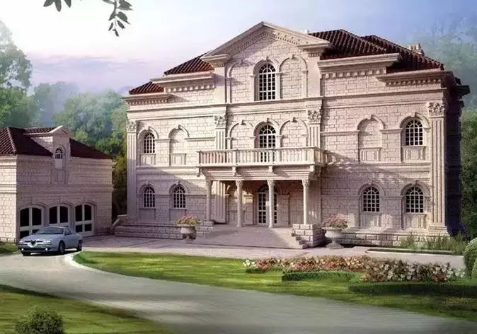 72 英伦庄园式檀宫虽只拥有18栋建筑,以欧式经典建筑为蓝本,经世界