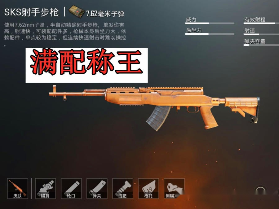 戰神玩家分析最強射手步槍,mk14和mini都不及沒人用的它