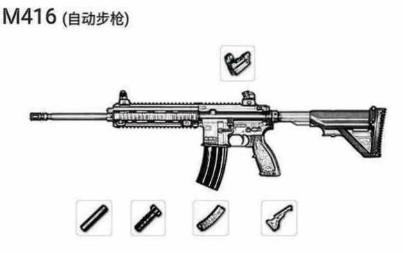 AKM画法 突击步枪图片