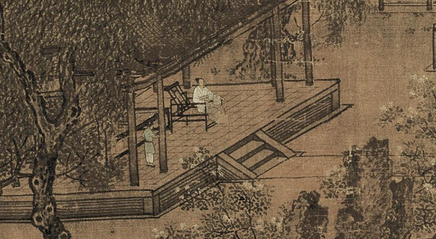 刘松年 《四景山水图》欣赏-搜狐大视野-搜狐新闻