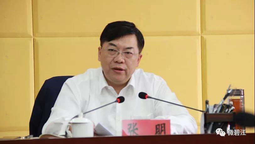 碧江区召开扫黑除恶专项斗争工作汇报会