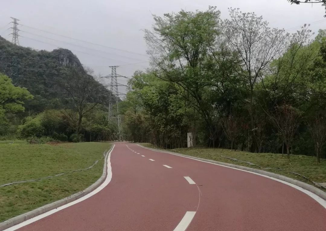 桂林鲁家村步道图片