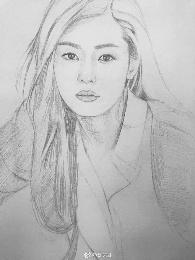 大学没毕业,95后妹纸用一支铅笔就撩到了范冰冰!这.