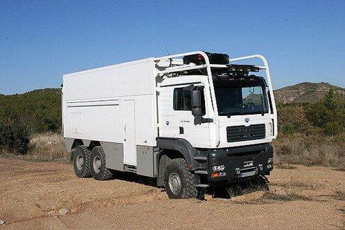 豪华极限德国mantga6x6越野房车欣赏