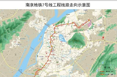 恭喜啦南京喜迎地鐵7號線串聯起4個區預計2021年6月竣工