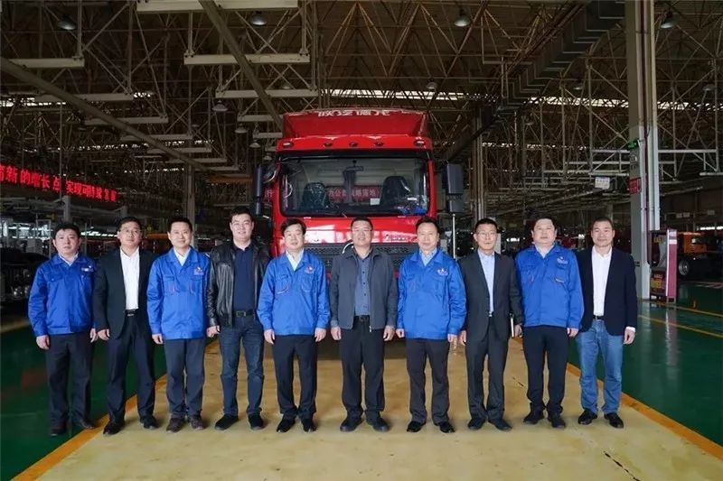 即时|玉柴股份董事长晏平到陕汽访问