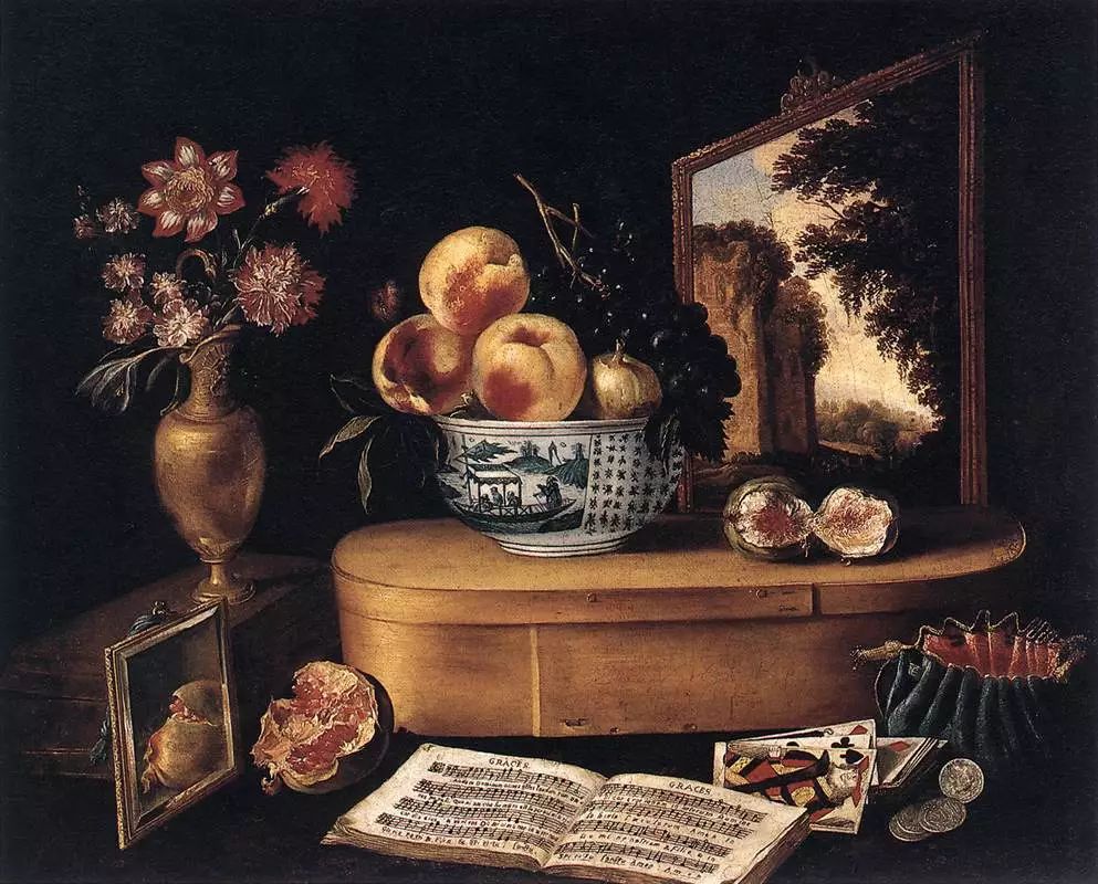 les cinq sens et les quatre elements 1627画家雅克·里纳德就曾把