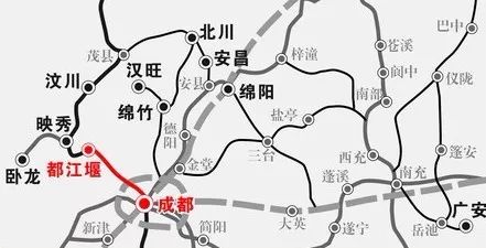 都江堰引大济岷线路图图片