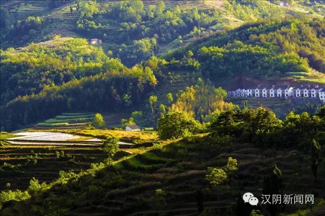 陝西電視臺陝西電視臺連續兩天關注漢陰美景