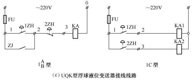 水塔自動控制供水電路高位停低位開的自動控制電路排氣扇自動控制電路