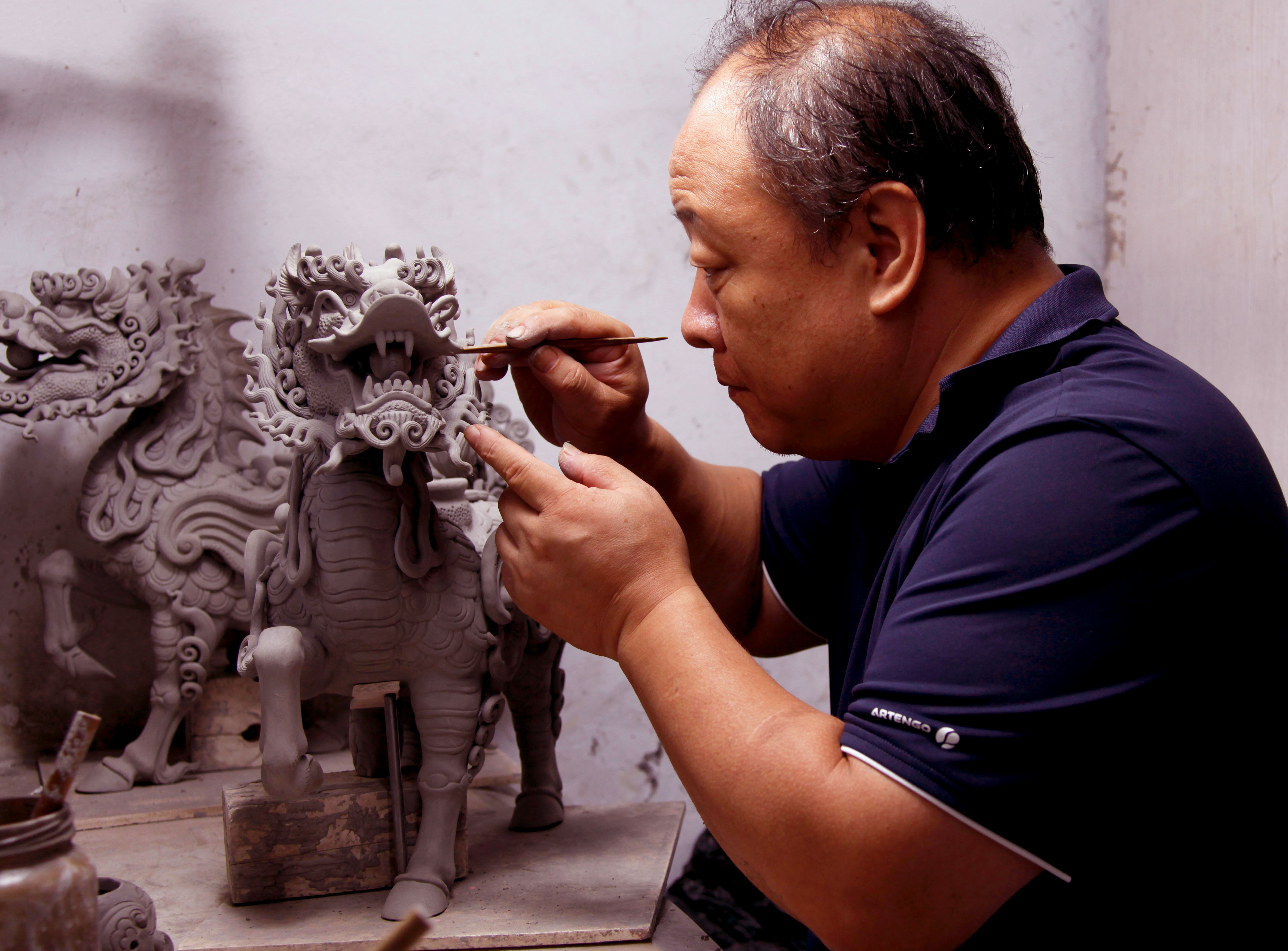 中国著名陶艺大师图片