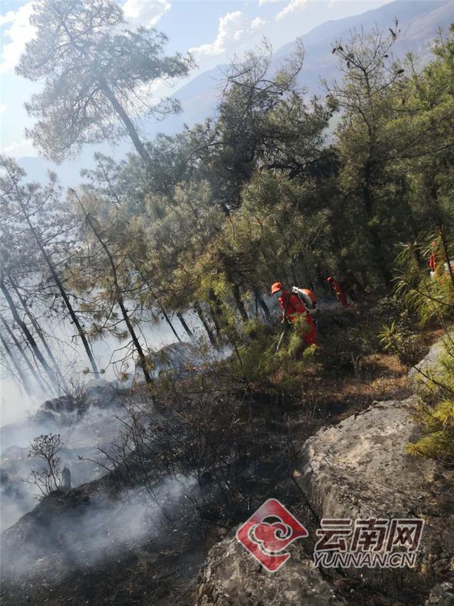 云南大理鹤庆山火原因查明 系一村民吸烟引起