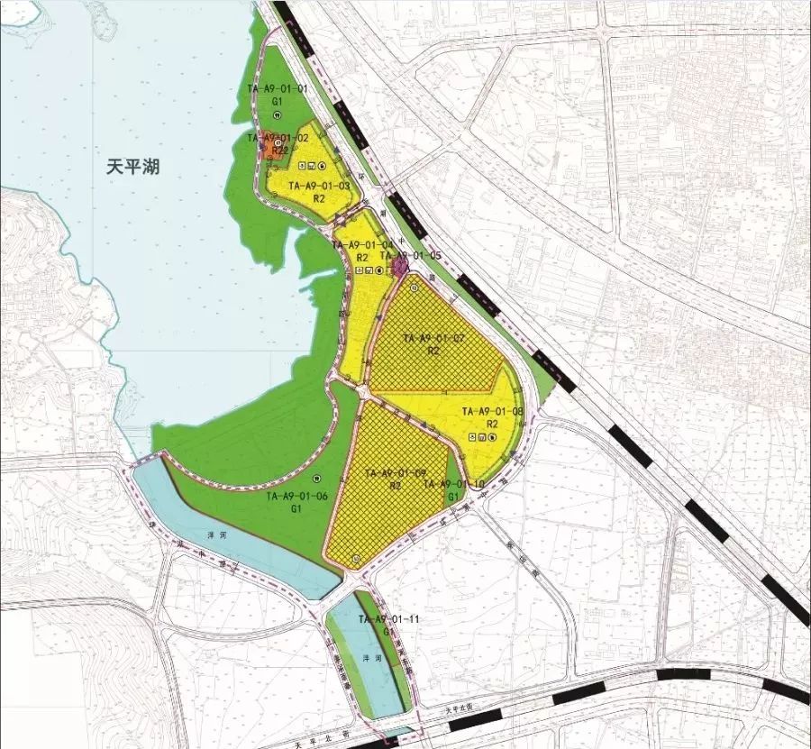 泰安市中央公园规划图图片