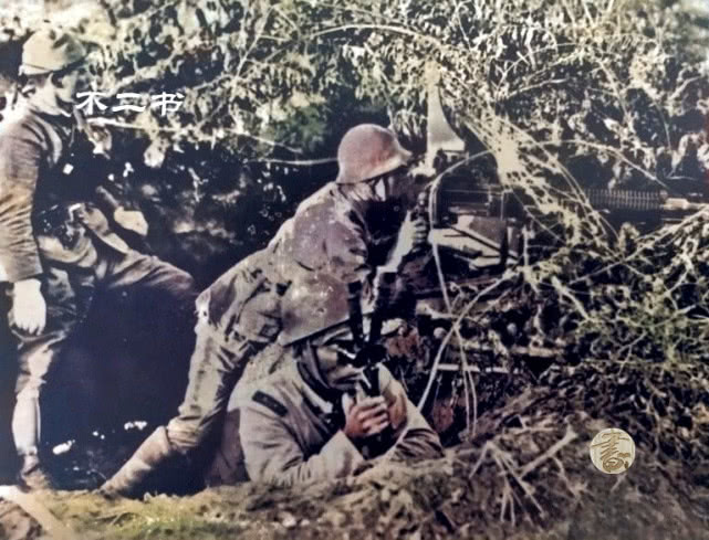 原创二战日军上色老照片:这些色彩展现了恶魔的侵略之路