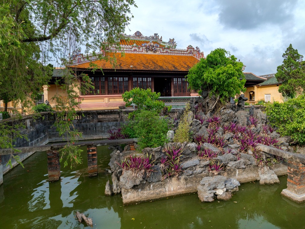 仿照中國紫禁城建造的皇宮越南順化古城