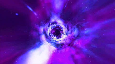 宇宙黑洞旋转动态壁纸图片