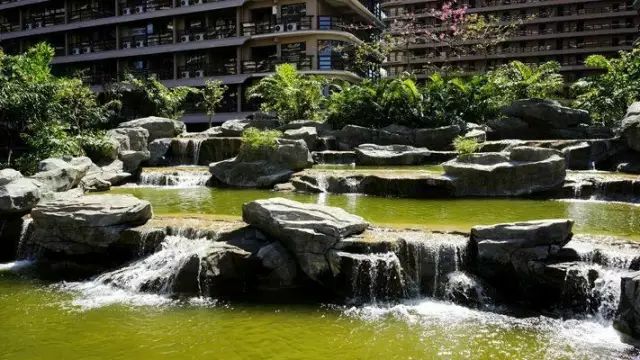 頭條東方山海灣小區風景