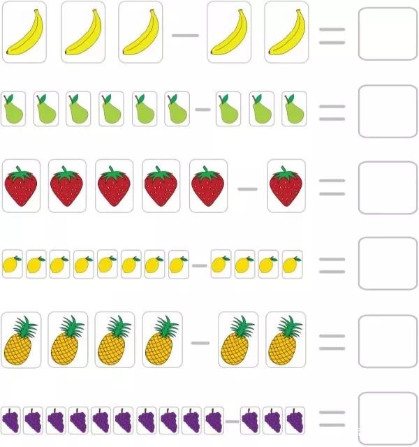 有趣的水果数学题图片图片