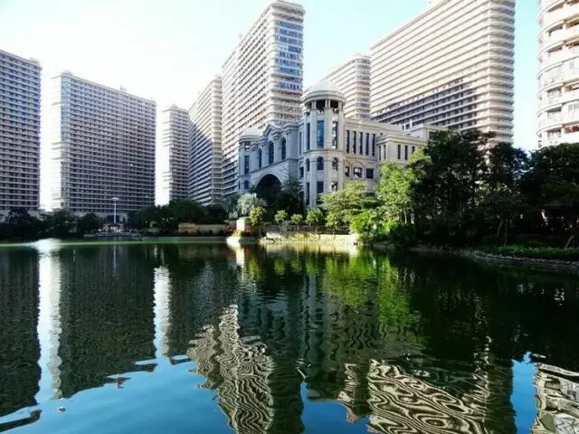 頭條東方山海灣小區風景