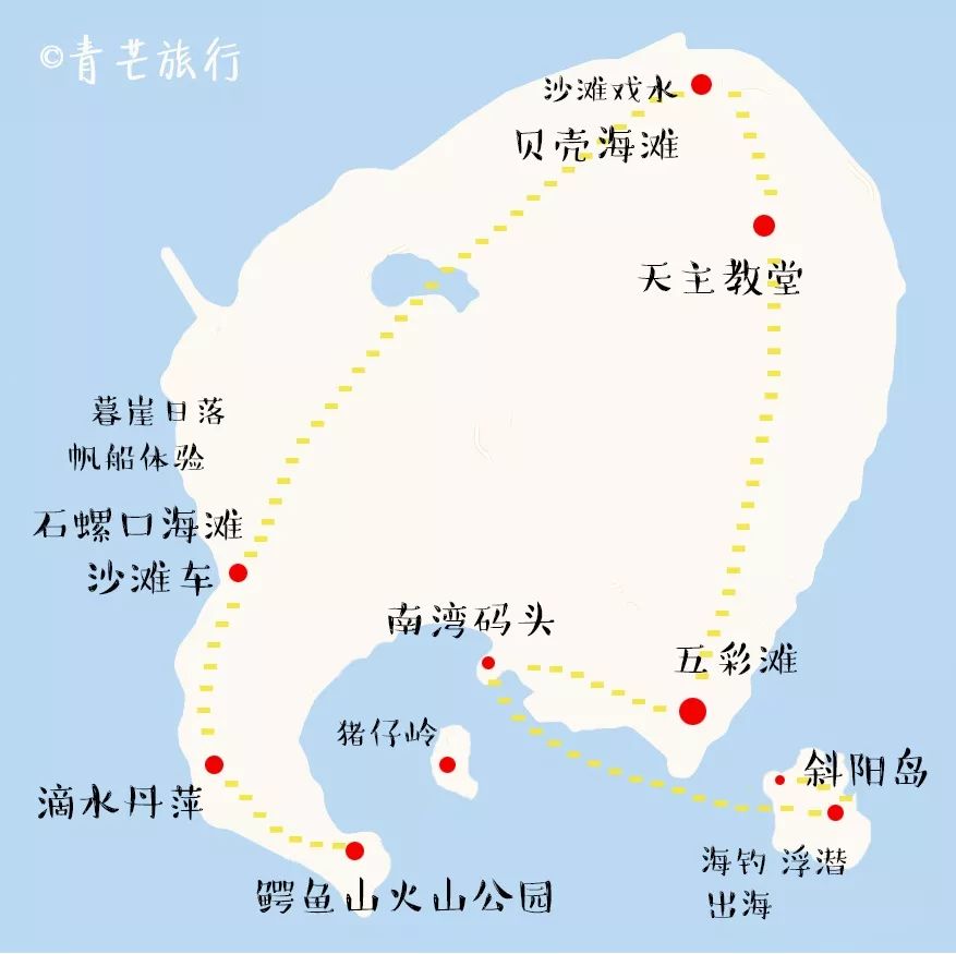 斜阳岛地图图片