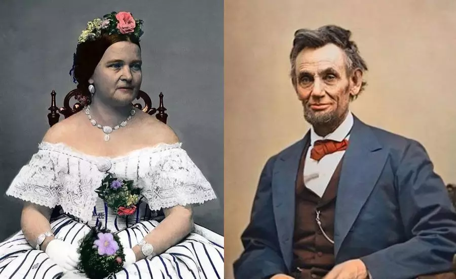 林肯妻子图片