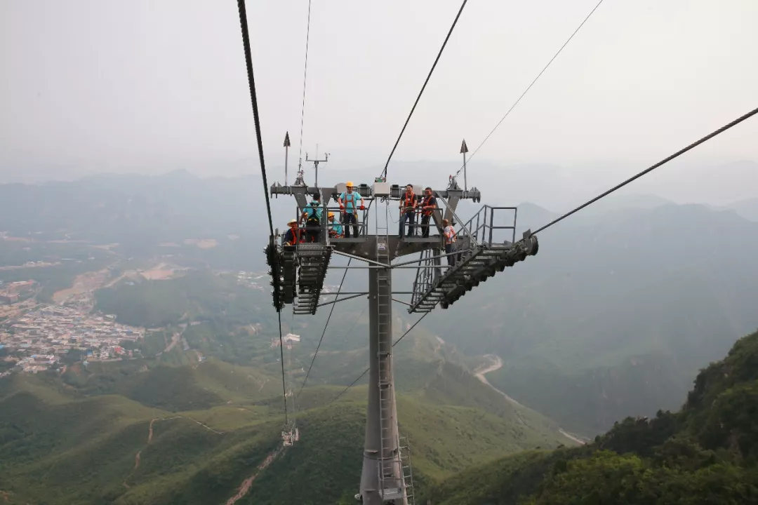 6分钟1700米云台山凤凰岭索道带你飞