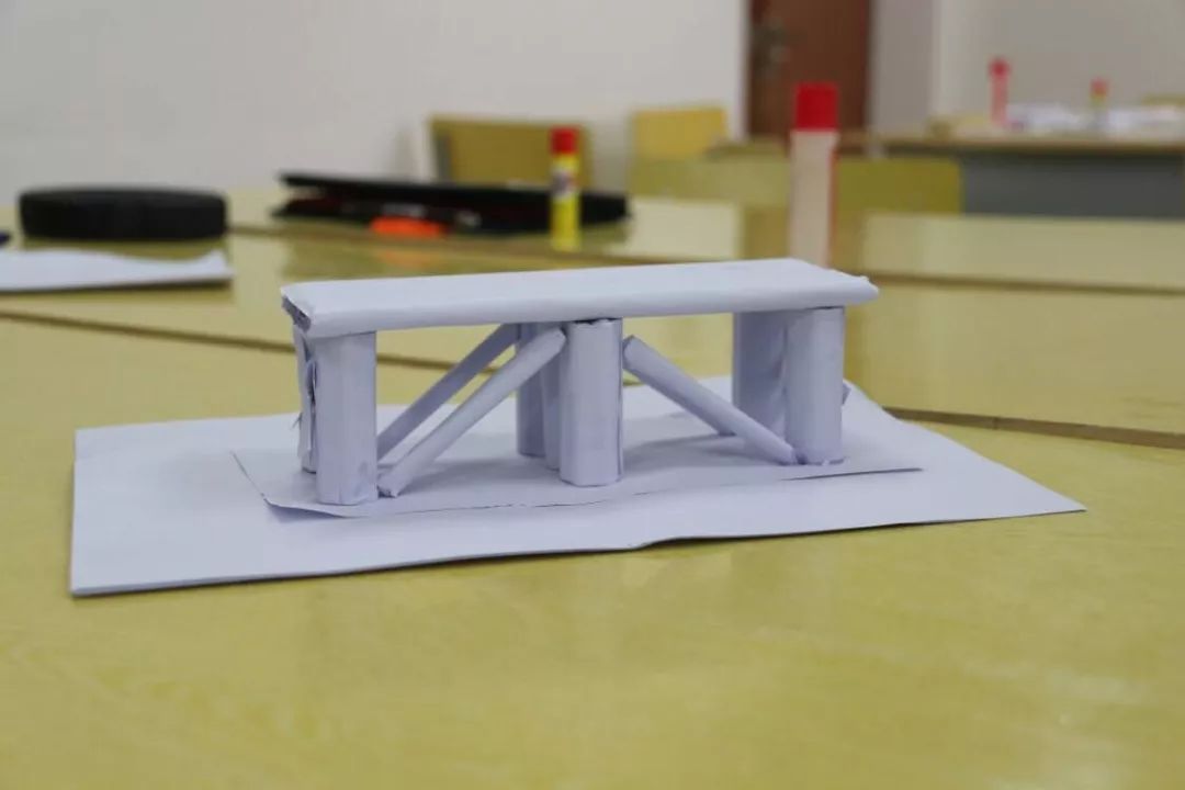 桥梁模型制作手工简单图片