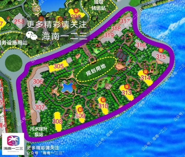 海花岛2号岛楼栋号图片