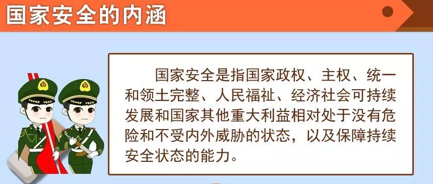 根据《国家安全法》第2条规定,国家安全是指国家政权,主权,统一和领土