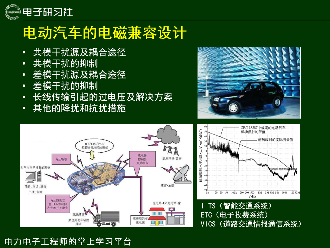 影响电动汽车的电磁兼容的因素_干扰