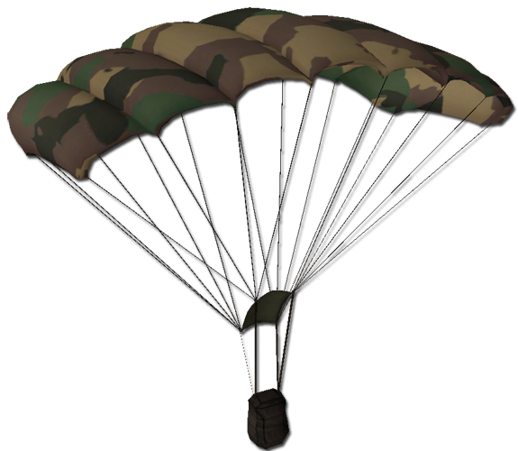 军用降落伞图片