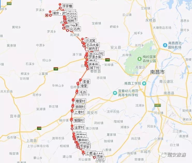 遂川至大余高速公路图图片