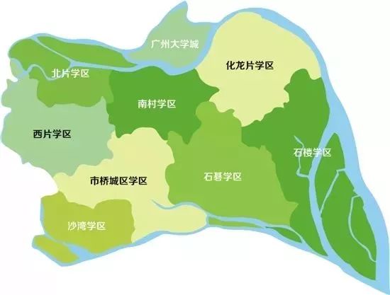 番禺区行政区划图图片