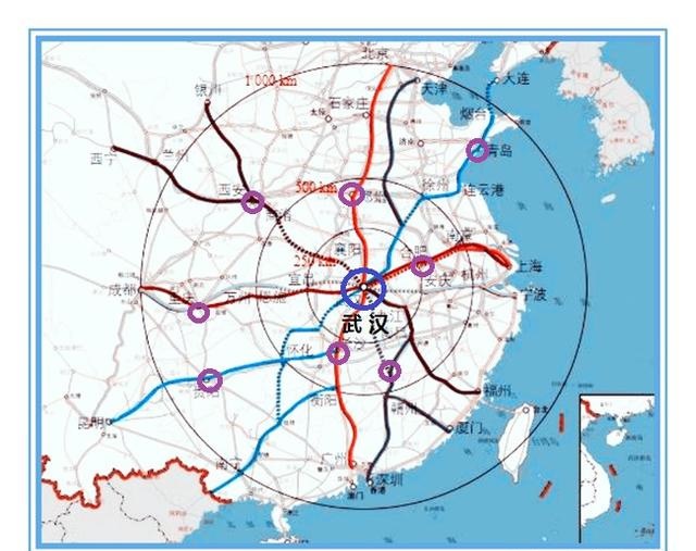 這個地方過去被稱作九省通衢,如今依舊是我國鐵路樞紐中心